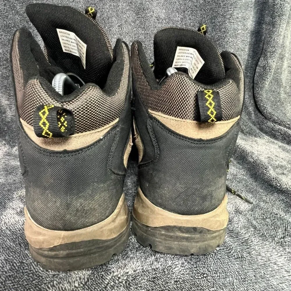 Eddie Bauer Mens Hiking Boot Brighton Size 12 Waterproof Leather